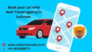 Book your car with best Travel agency in lucknow 